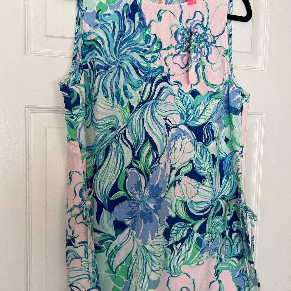 Lilly Pulitzer Party Thyme Donna Tunic Top LARGE